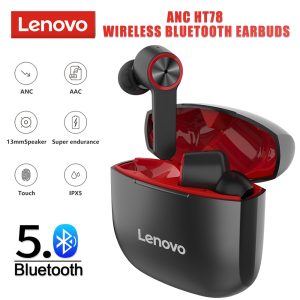 Lenovo-HT78-Wireless-Bluetooth-Earphone-With-Microphone-Waterproof-TWS-Hifi-Stereo-Sound-ANC-Gaming-Earbuds-With (4)