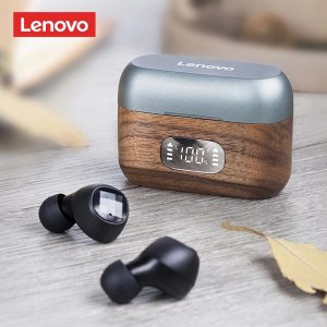 Lenovo-LP8-TWS-Bluetooth-5-0-Wireless-Earphone-LED-Display-Dual-Mode-Gaming-Music-Wooden-Earbuds