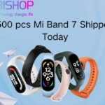 Today we shipped 500 pcs Mi Band 7!