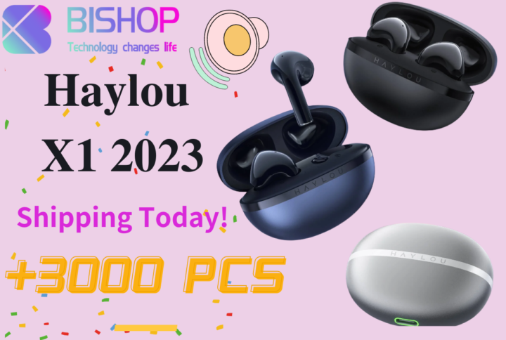 3000 PCS HAYLOU X1 2023 True Wireless Earbuds Shipped Today!