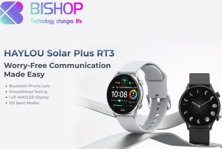 Introducing the HAYLOU Solar Plus RT3 Smartwatch: Unleash Your Potential with Cutting-Edge Features and Stylish Design!